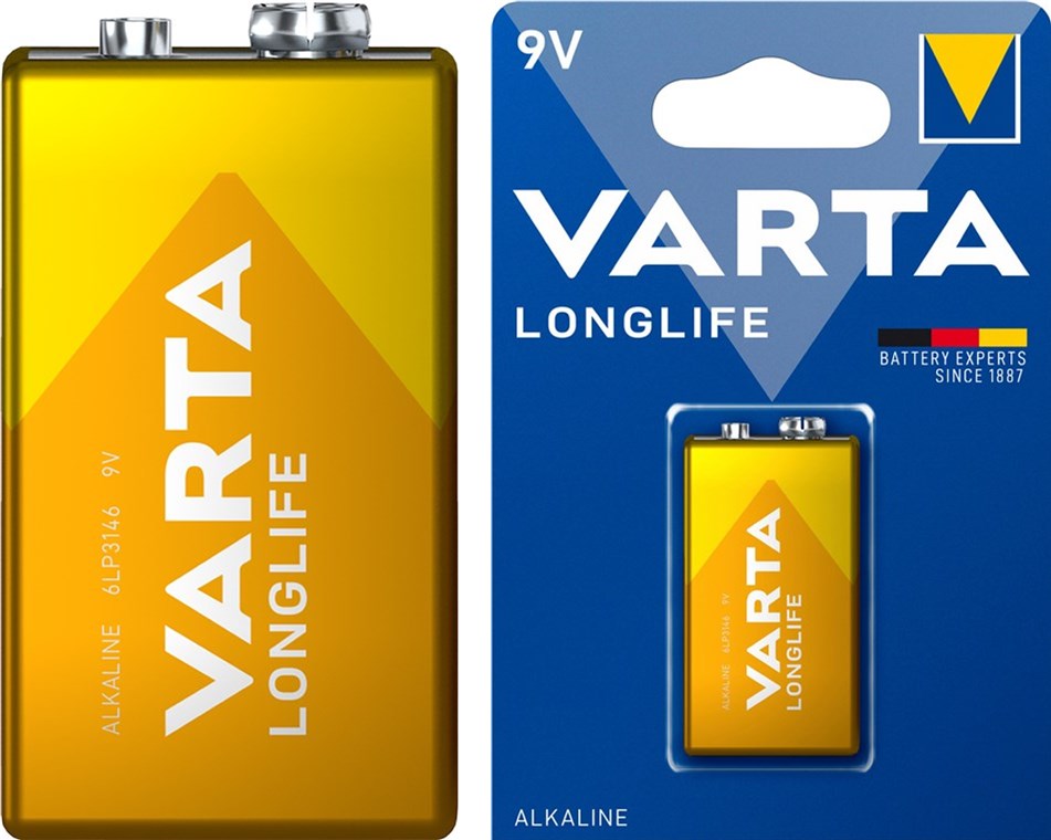 6LR61/6LP3146/9 V Block (4122) Batterie, 1 Stk. im Blister