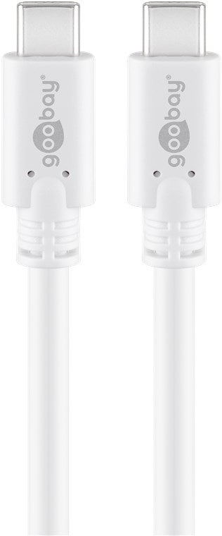 USB-C™-Kabel, 0,5 m, weiß