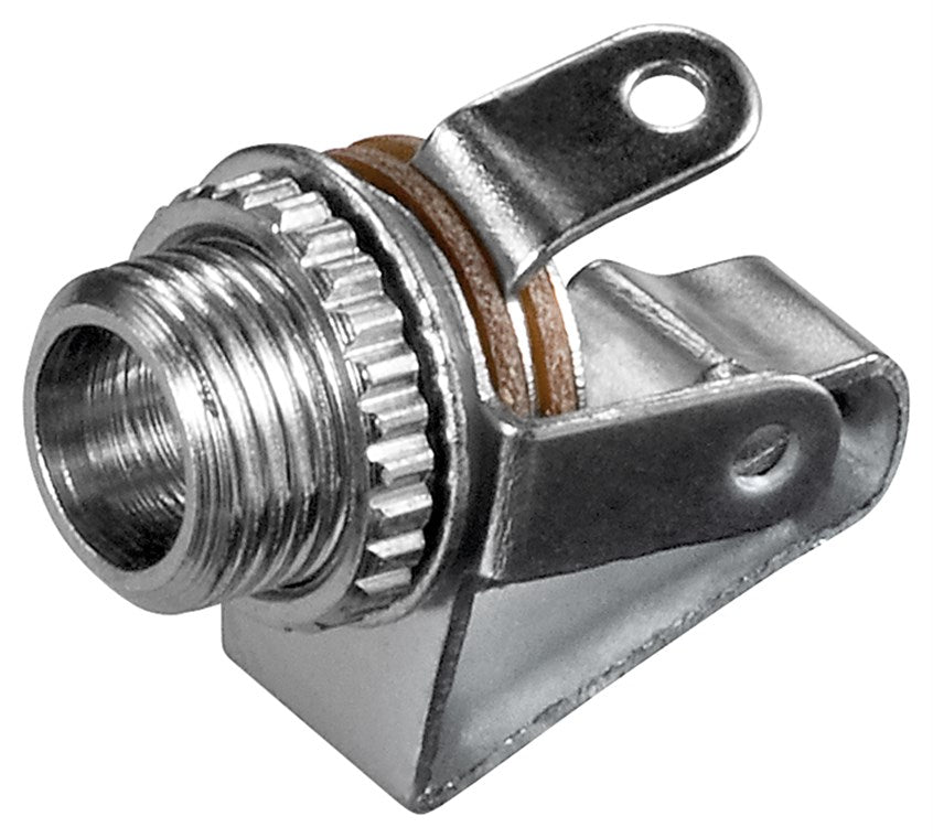 Klinkeneinbaubuchse mit Schaltkontakt 3,5mm (mono)