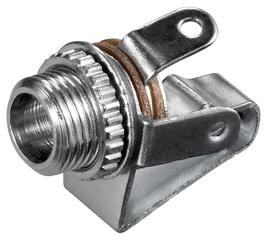 Klinkeneinbaubuchse mit Schaltkontakt 3,5mm (mono)