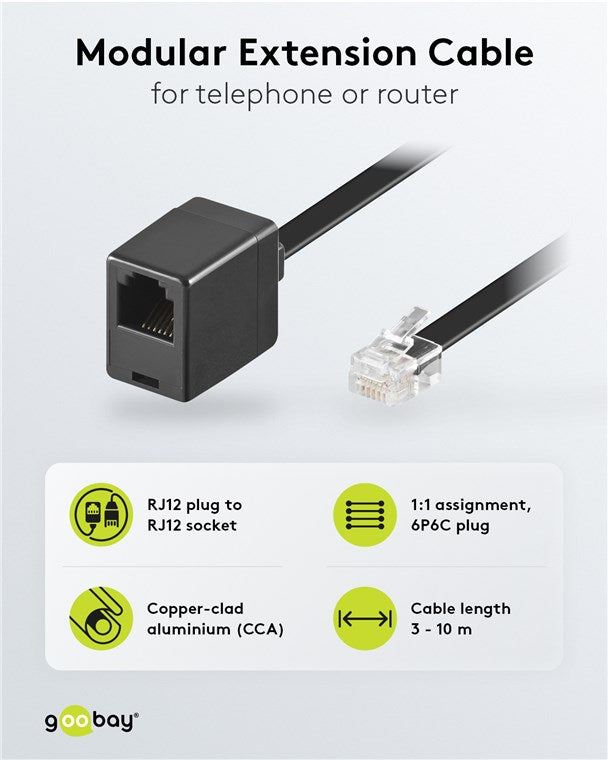 Modular extension cable