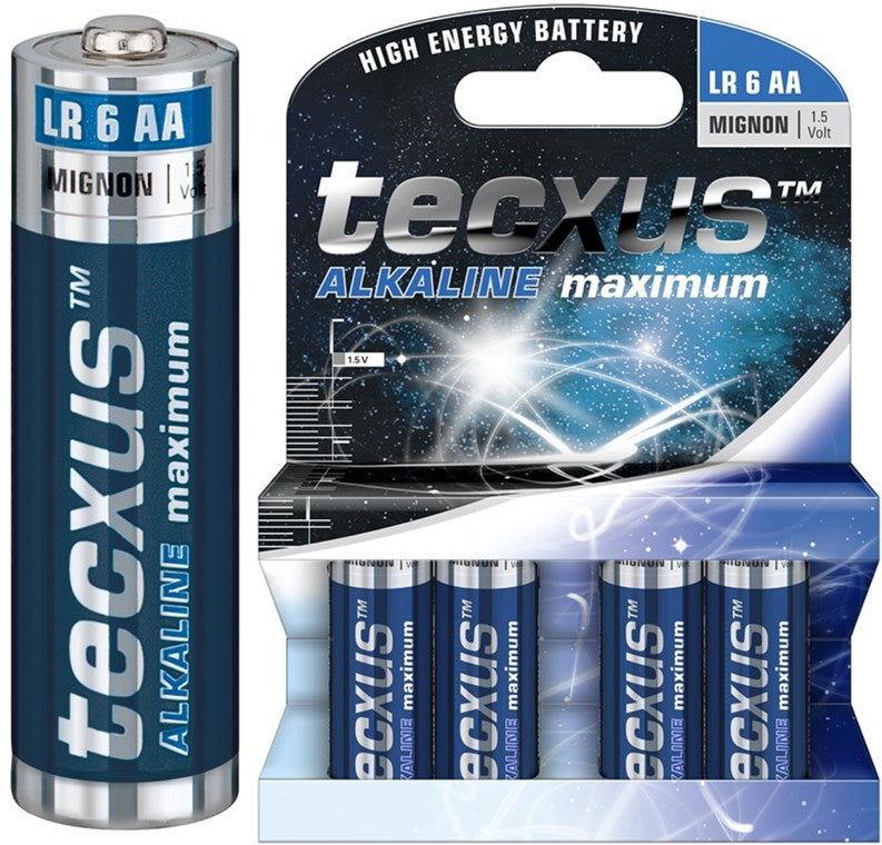 LR6/AA (Mignon) Batterie, 4 Stk. im Blister