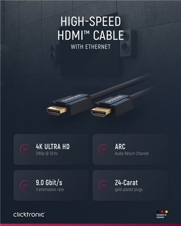 High Speed ​​HDMI™ cable