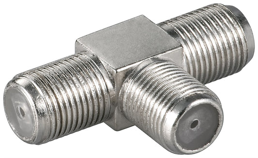 F-Adapter, T-Stück: F-Buchse > doppelt F-Buchse