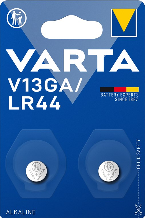 LR44 (V13GA) Batterie, 2 Stk. im Blister