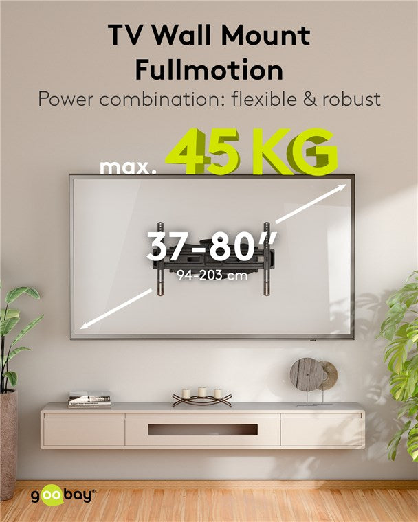 TV-Wandhalterung FULLMOTION (L)