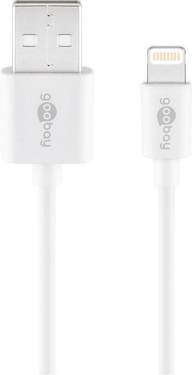 Lightning USB Lade- und Synchronisationskabel, 1 m, weiß