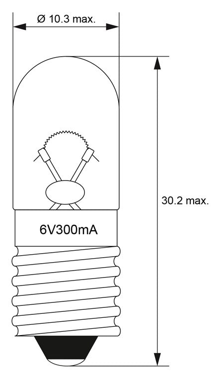Röhrenlampe, 1,8 W
