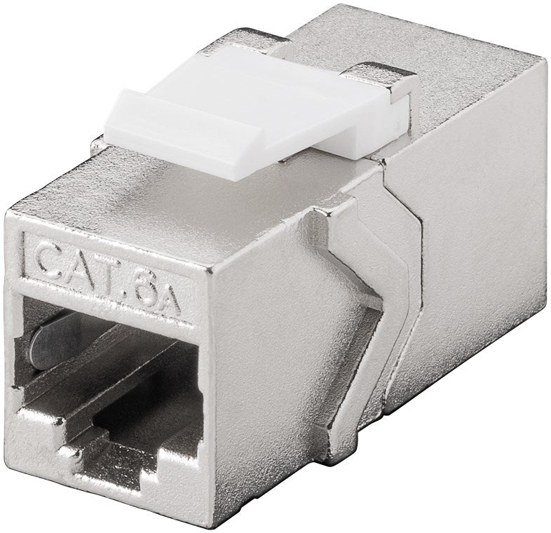 Keystone module RJ45 coupling/connector CAT 6A, STP