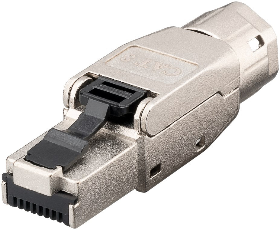 CAT 8.1 field-assembly RJ45 connector, STP shielded