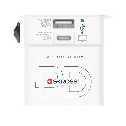 Reiseadapter MUV USB AC 65 PD