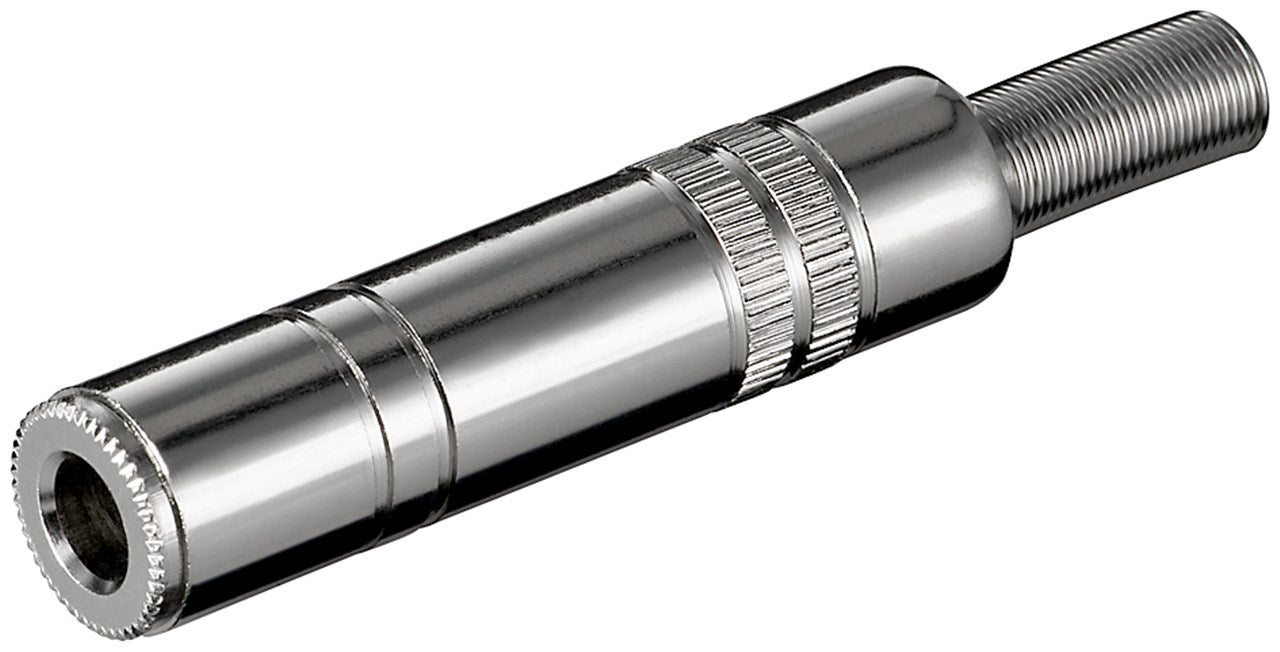 Jack coupling - 6.35 mm - mono