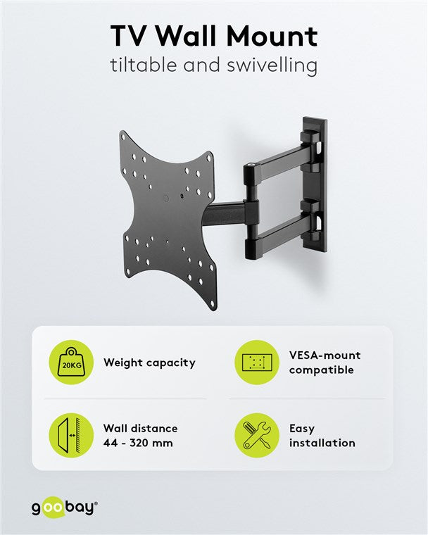 TV wall mount Basic FULLMOTION (S)