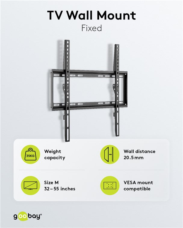 TV wall mount Basic FIXED (M)