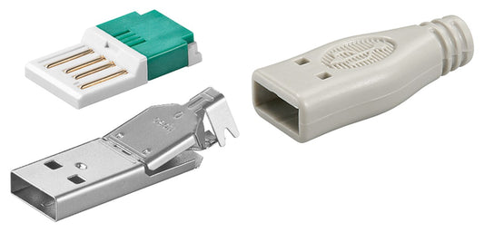 USB-A-Stecker, Klemmversion