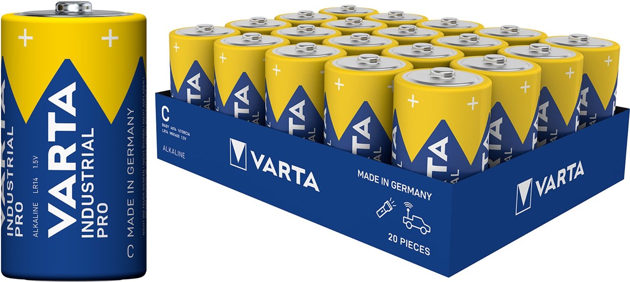 LR14/C (Baby) (4014) Batterie, 20 Stk. Karton, foliertes Tray