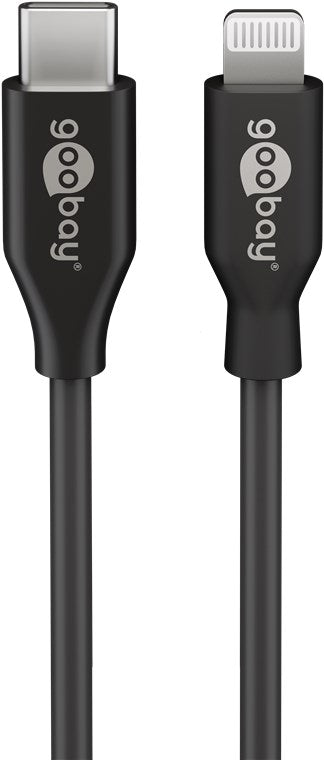 Lightning USB-C™ Lade- und Synchronisationskabel, 2 m, schwarz
