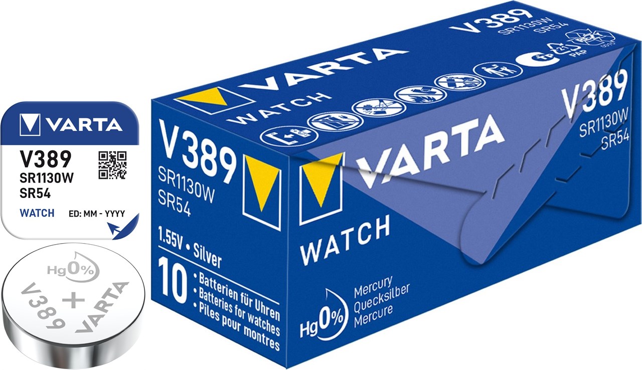 SR54 (V389) Batterie, 10 Stk. in Box