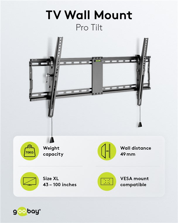 TV-Wandhalterung Pro TILT (XL)