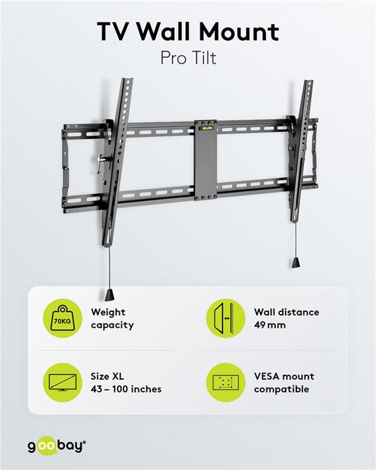 TV-Wandhalterung Pro TILT (XL)