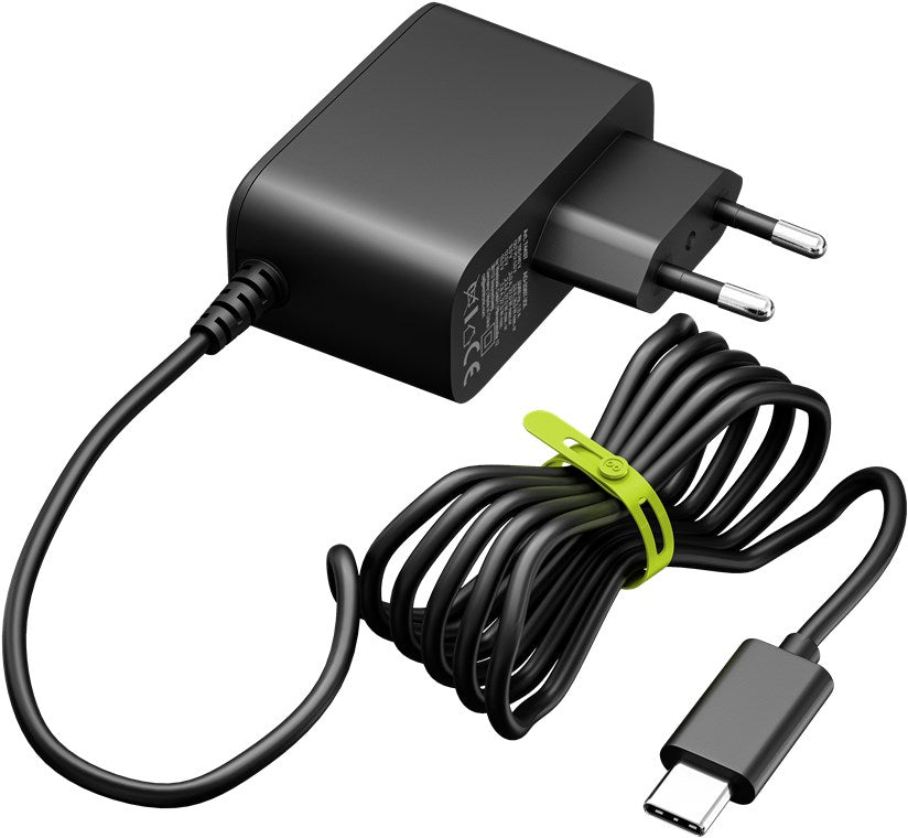 Netzteil für Raspberry Pi 5, 27 W, GaN, schwarz