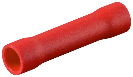 Butt connector, red