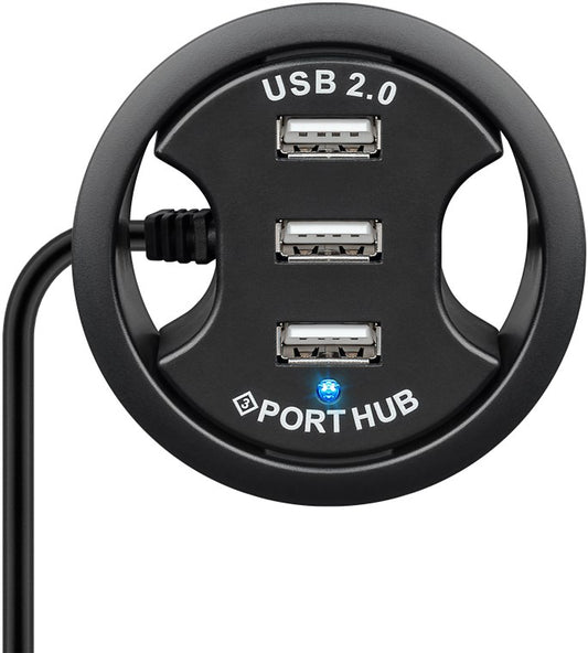 3-Port USB-Einbau-Hub