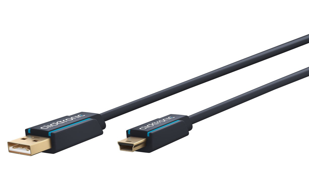 USB-A-auf-USB-Mini-B 2.0 Adapterkabel