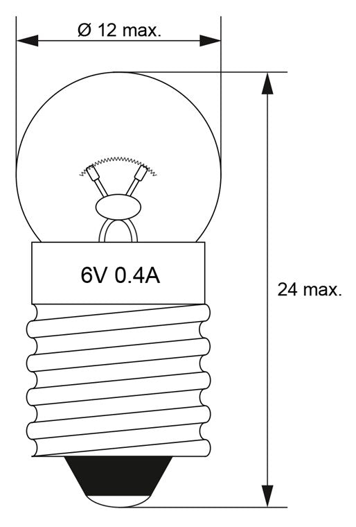 Taschenlampen-Kugel, 2,35 W