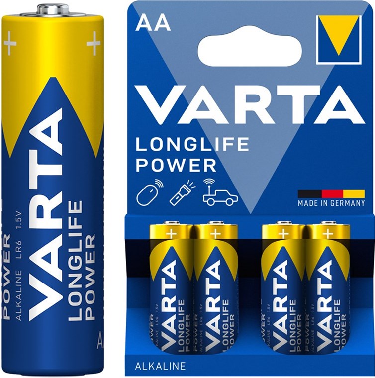 LR6/AA (Mignon) (4906) Batterie, 4 Stk. im Blister