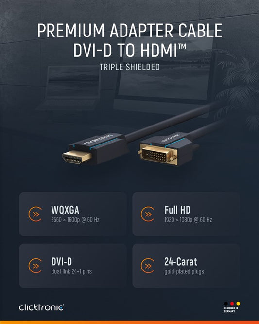 DVI-auf-HDMI™-Adapterkabel