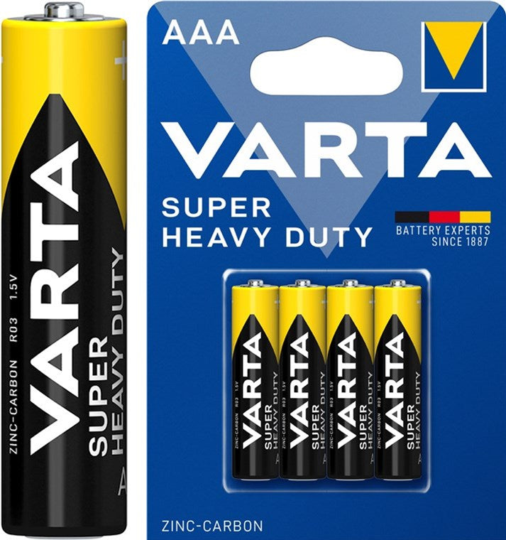 R03/AAA (Micro) (2003) Batterie, 4 Stk. im Blister