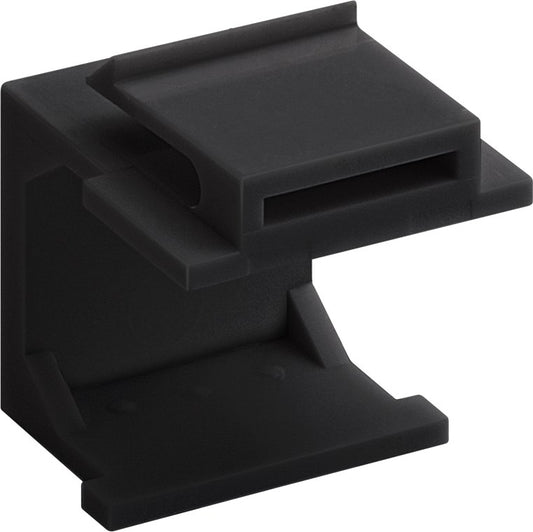 Keystone-Abdeckung (4-er Pack), schwarz