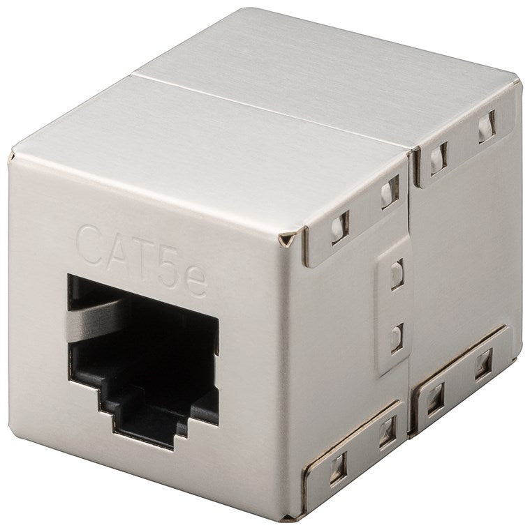 RJ45 Modularkupplung/Verbinder, CAT 5e, Vollmetallgehäuse