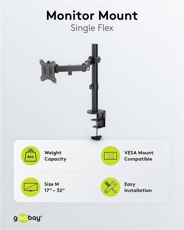 Monitorhalterung Single Flex