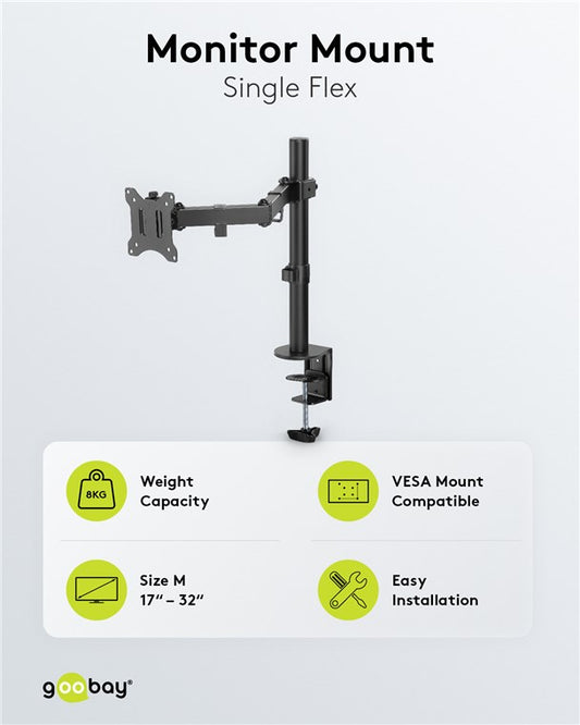 Monitorhalterung Single Flex