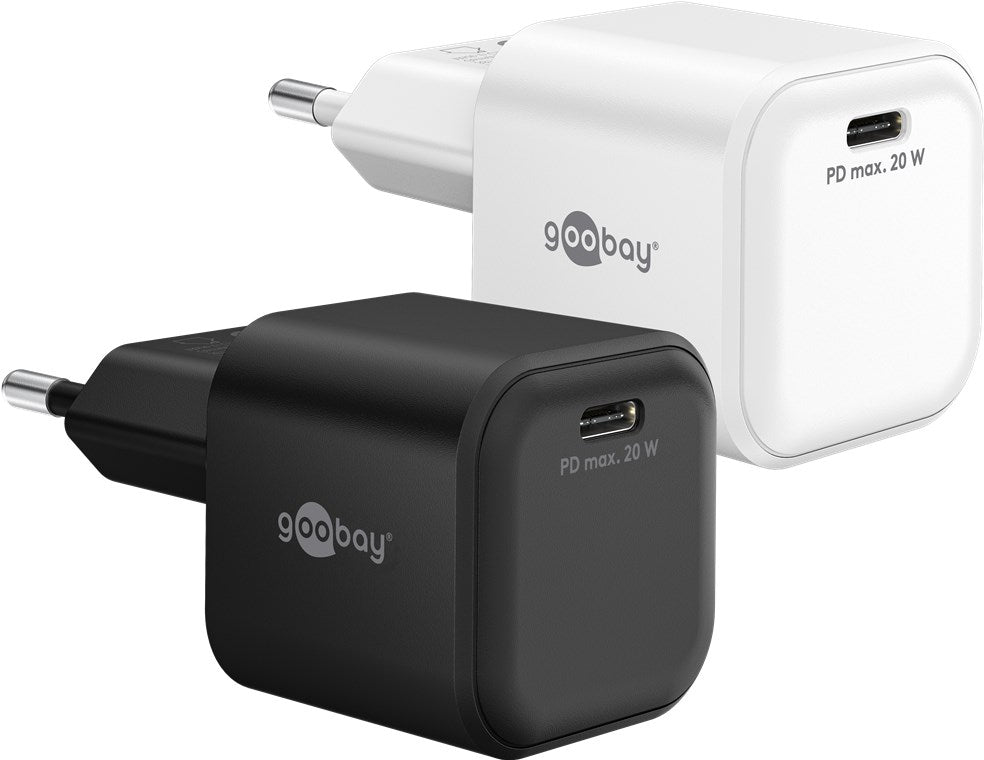 USB-C™ PD GaN Schnellladegerät Nano (20 W) weiß