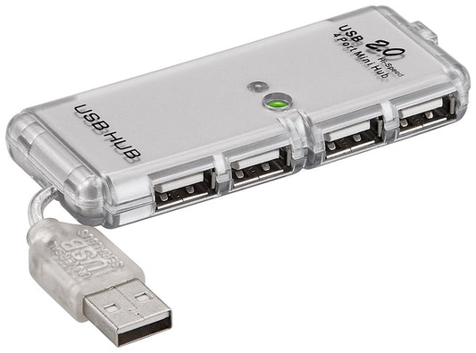 4-fach USB 2.0 Hi-Speed-HUB/Verteiler