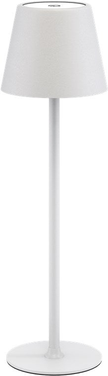 Kabellose LED-Tischleuchte, Größe M, 37 cm, weiß