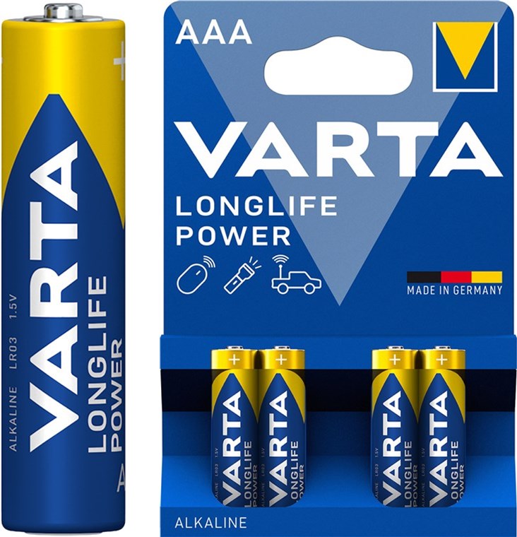 LR03/AAA (Micro) (4903) Batterie, 4 Stk. im Blister