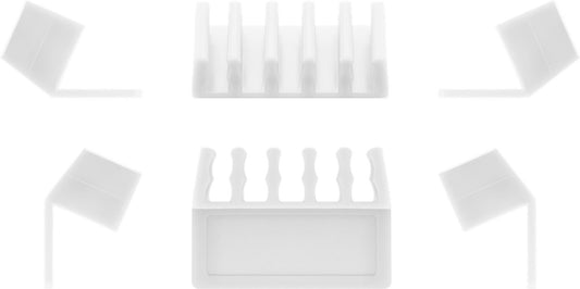 Cable management 5-slots, white