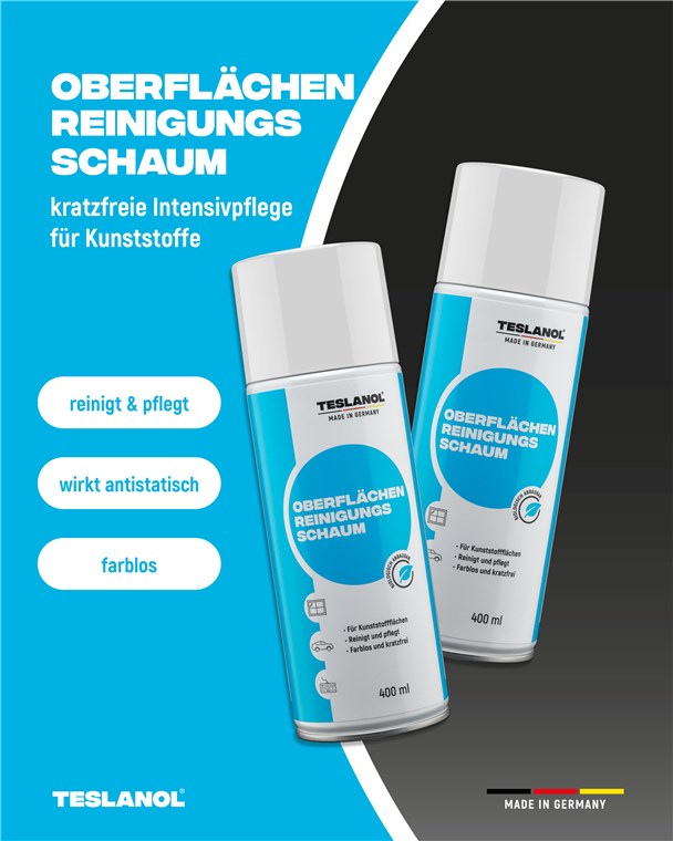 Oberflächen-Reinigungsschaum