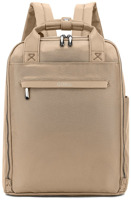 Set aus Rucksack und Laptop-Sleeve 14 Zoll, Coffee