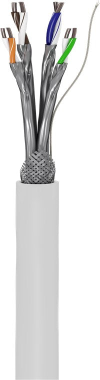 CAT 6 network cable, S/FTP (PiMF), white