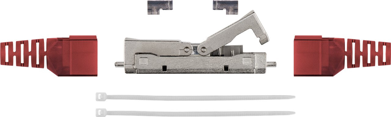 Werkzeugloser Kabelverbinder "Slim" CAT 6, STP geschirmt