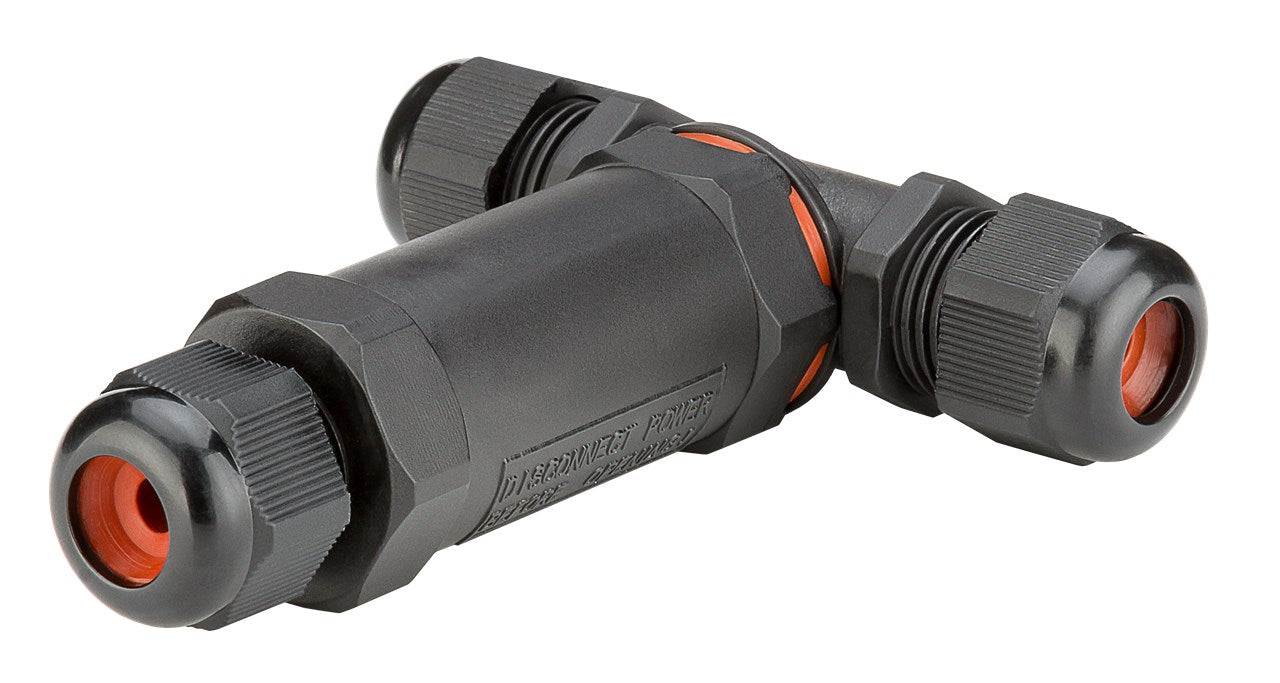T-piece cable connection IP68