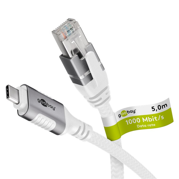 Ethernet-Kabel USB-C™ 3.1 auf RJ45, 5 m