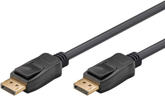 DisplayPort™ connection cable 1.2 VESA, gold-plated