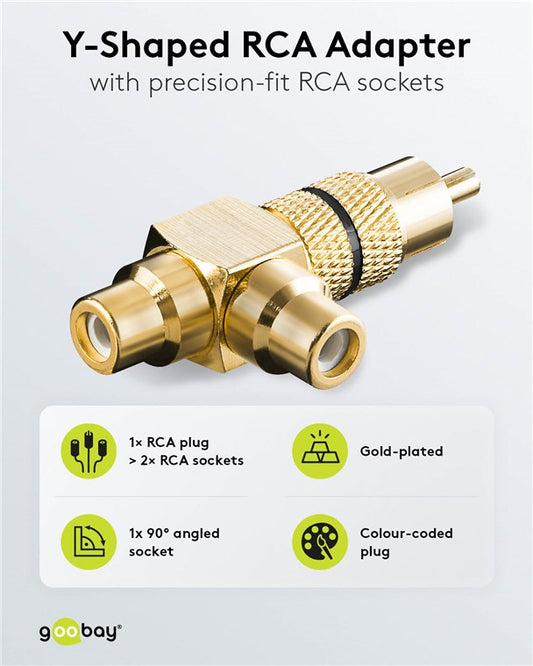 Cinch-Y-Adapter