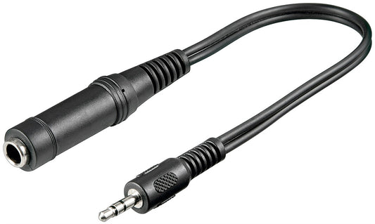 Kopfhörer-Adapter, 3,5 mm Stecker zu 6,35 mm Buchse